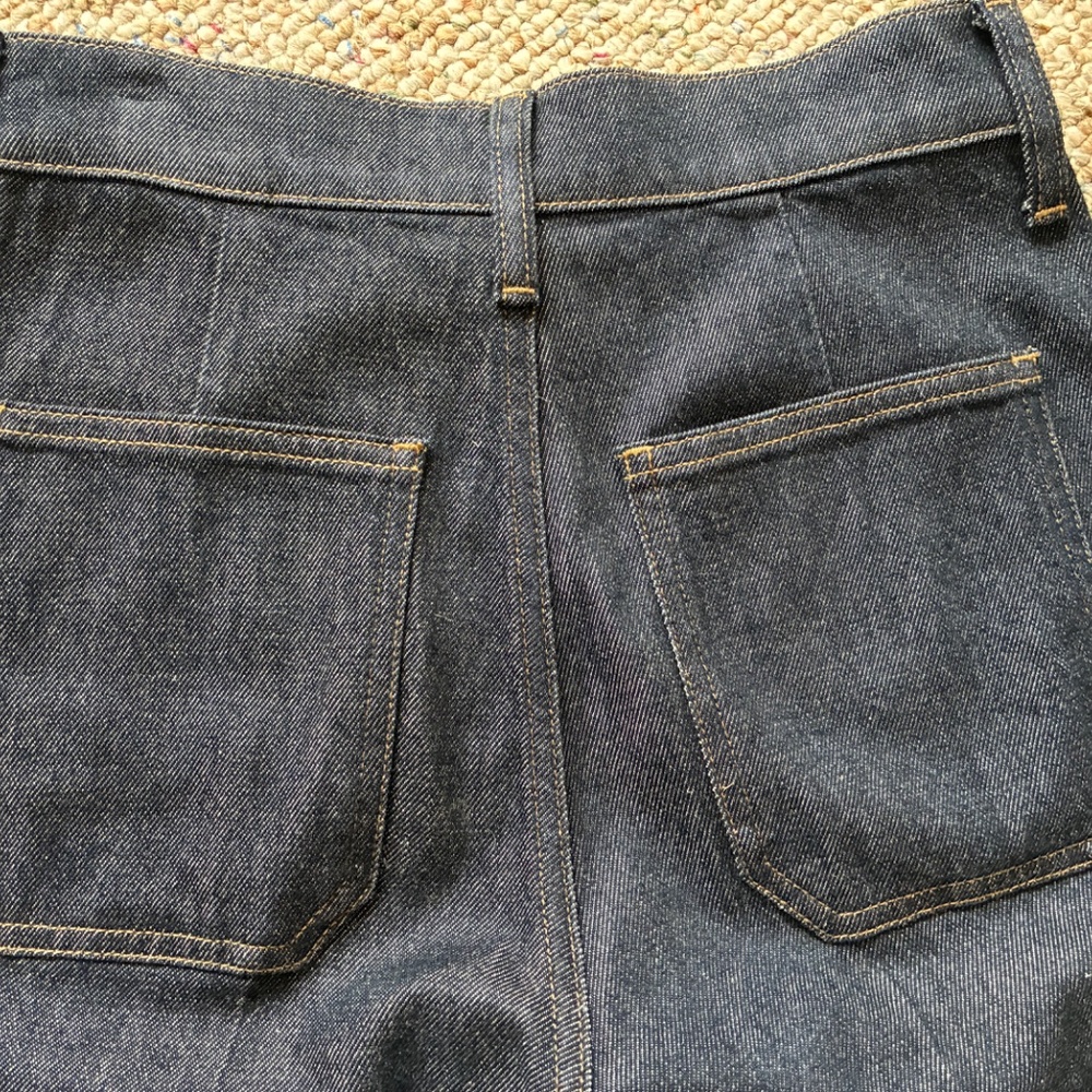 J Crew Wide Leg Sailor Jeans Size 24 - Picture 3 of 6